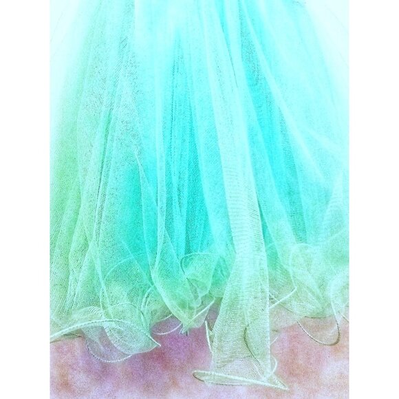 Dancing Queen Dress Size XS Dance Cocktail Party Special Occasion Blue - Picture 6 of 8